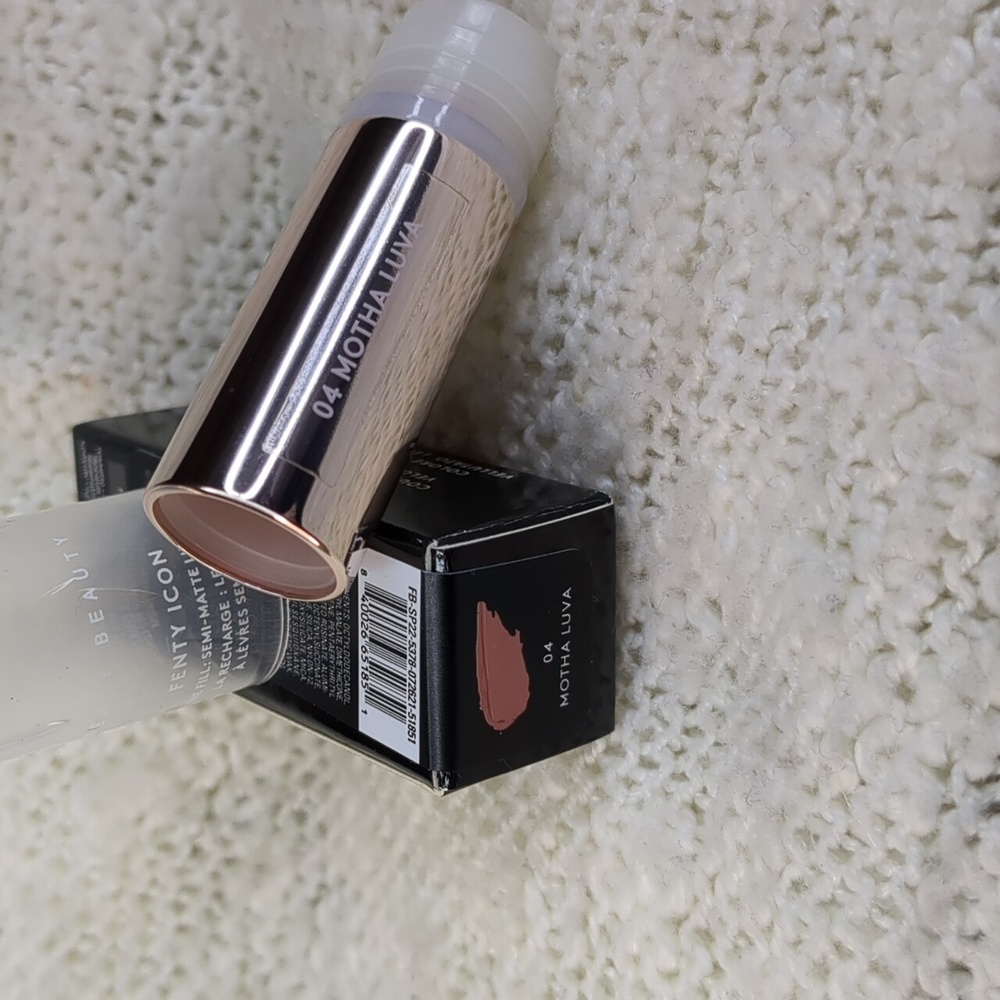 FENTY ICON  "The Fill" Semi-Matte Lipstick Refill,  Motha Luva, 3.8g/0.134oz ea - Picture 3 of 11